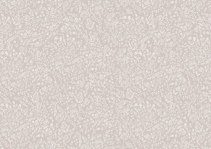Ditsy Meadow, Brun - Twist&Fit Roller Blind - Image 6